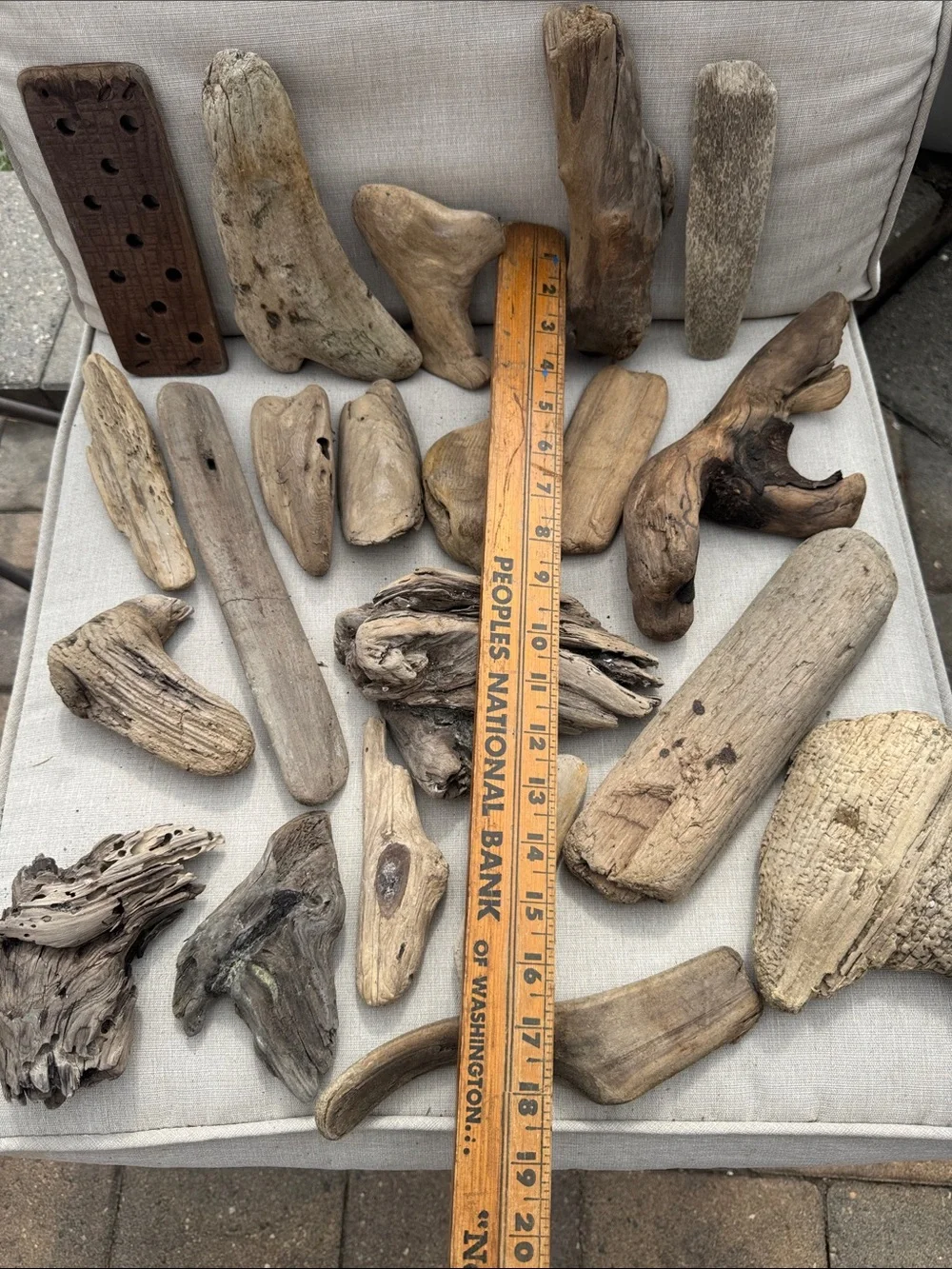 21 pc (5lbs shipped) Natural Driftwood Decorative Accent Decor, arts, crafts